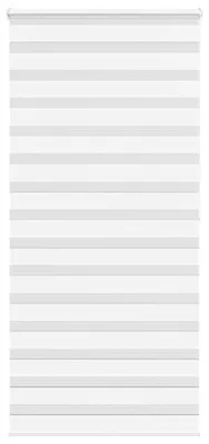 Zdjęcie produktu dla vidaXL Podwójna roleta biała 95 x 200 cm Szerokość materiału 90,9 cm Poliester