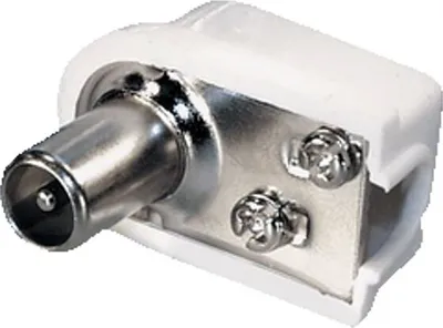 Produktbild von Transmedia Stecker; Koax-Winkelstecker 9,5 mm, FS 1 M