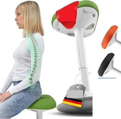 Zdjęcie produktu dla Hoker biurowy EZSIDE ergonomiczny regulowany zielony