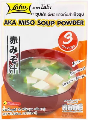 Produktbild von Lobo Aka Misosuppe Instant 30g