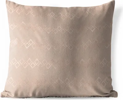Produktbild von MuchoWow® Outdoor Kissen - Muster - Rosa - Linie - 40x40 cm - Wetterfest - Lounge Kissen - Kopfkissen - Interieur - Polster mit Bild
