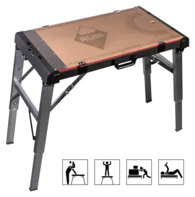Image de Table de travail reglable 4 en 1 - RUBI - 66924