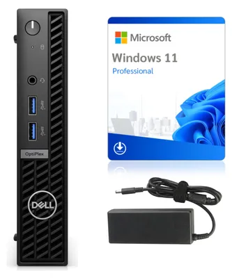 Image de Ordinateur de bureau Dell OptiPlex 7010 Micro | Intel i5-13500T | 16 Go DDR4 | SSD 256 Go | Windows 11 | État : A