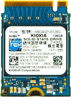 Immagine prodotto di Kioxia Kbg40zns128g M.2 2230 128gb Pcie Nvme 3.0 X4 Disco Stato Solido Computer