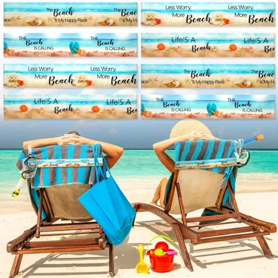Productafbeelding van Handdoekbanden voor strandmanden, handdoekclips voor cruiseschepen, geschikt voor lounges en stranden