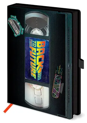Image de Notatnik A5 PYRAMID Back to the Future VHS - Premium Akcesorium dla Fanów 1985