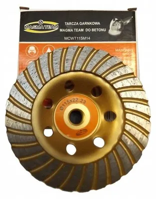 Produktbild von Magma DCWT115 Diamant-Schleifscheibe 115mm M14 Turbo
