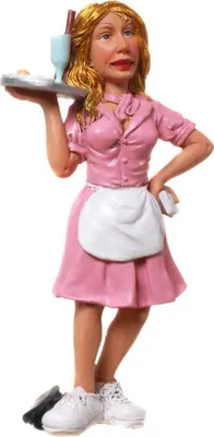 Produktbild von Funny Beruf - Figur Kellnerin