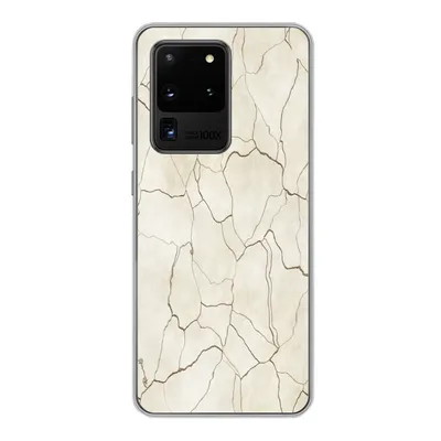 Produktbild von MuchoWow® Handyhülle Schutzhülle Hülle für Samsung Galaxy S20 Ultra Marmor - Chic - Muster Silikon Softcase Handy Hülle - Karteninhaber