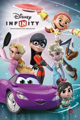Image de Disney Infinity - Girls - 61x91,5cm - Affiche Poster
