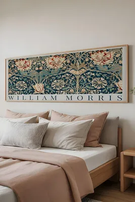 Image de Wallity, Artsmdfyty15-3370, Tableau décoratif encadré, multicolore, bois, 33 x 70 cm