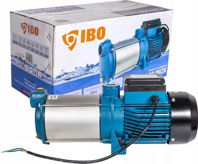 Immagine prodotto di IBO | Pompa Idroforo MHI 1300 - Acciaio Inossidabile - 100 l/min - Silenziosa - Autoadescante - Alte Prestazioni