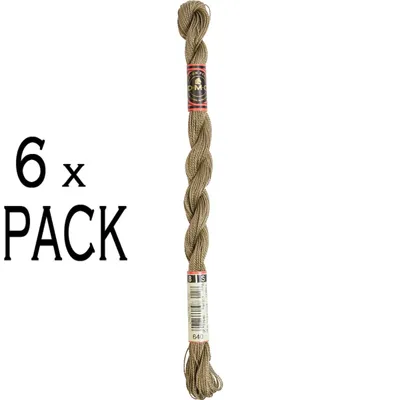 Produktbild von 6x DMC Perlgarn Stärke 8, 25 m, 115AR/8-640, VPE