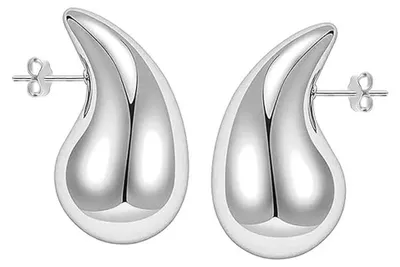 Imagen del producto de Pendientes colgantes para mujer, plata de ley 925, modelo BIPE055
