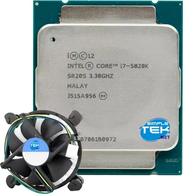 Immagine prodotto di Intel Core I7 5820k Processore Cpu Lga 2011 V3 Sr20s 6c/12t 3,30ghz Max 3,60ghz
