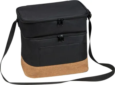 Produktbild von Kühltasche aus RPET mit Extrafach und Korkboden