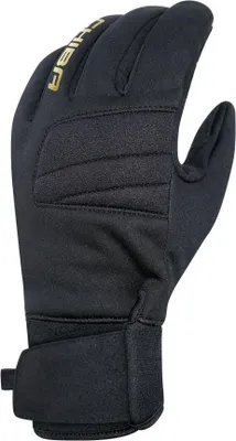 Image de Gants d'hiver Chiba Classic, modèle à doigts entiers, couleur noire, taille XXXL, unisexes, coupe-vent.