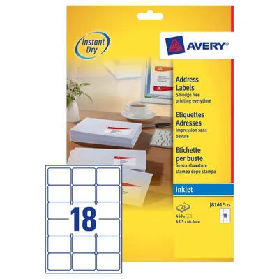 Produktbild von Avery J8161-25