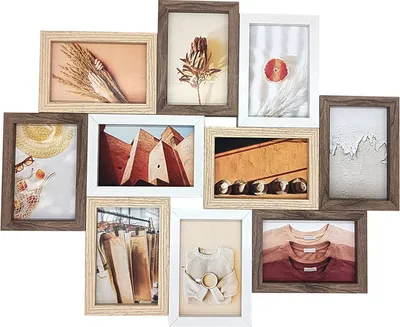 Produktbild von Fotorahmen - Henzo - Groovy XL - Collagerahmen für 10 Fotos - Fotoformat 10x15 cm - Mehrfarbig