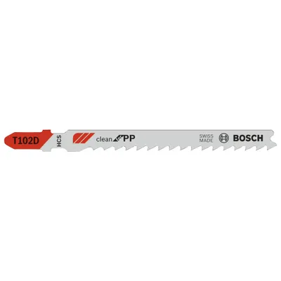 Produktbild von PRO Plastics PP clean T102D Stichsägeblatt, 100 mm, 5-tlg.