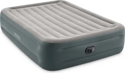 Image de Grand matelas gonflable 203x152 cm avec pompe intégrée INTEX 64126