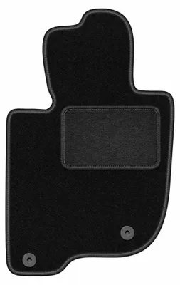 Immagine prodotto di Tappetino guidatore in moquette per Mitsubishi L200 V 2019- (pick-up) – 1 pezzo, nero, su misura – Wielganizator LUX