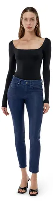 Zdjęcie produktu dla G-Star Damskie spodnie jeansowe Lhana Skinny, kolor niebieski, rozmiar 31W / 32L
