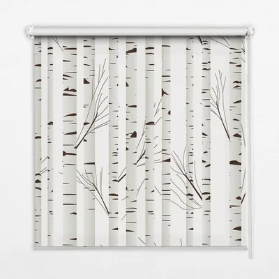 Produktbild von Seitenzug-Rollo Fensterrollo Jalousie - Thermo-Rollo Verdunkelungsrollo - 130x140 cm - Birke