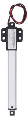 Zdjęcie produktu dla Mały elektryczny napęd liniowy, skok 100 mm, siła ciągu 50 N, prędkość 15 mm/s, wodoszczelność IPX4, zasilanie DC 24 V
