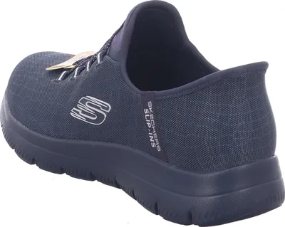 Obrázok produktu pre Skechers Sneakers 150128-DKNV in Dark Navy Mesh/ Silver Trim color size 39