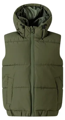 Imagen del producto de Minoti - Chaqueta para niños, acolchada, modelo MN517 (110) (Color caqui)
