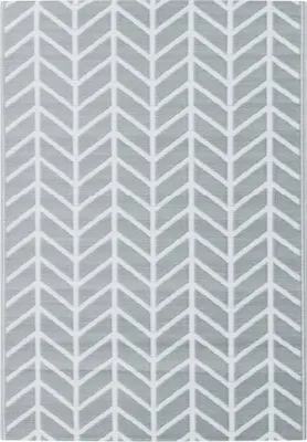 Image de Tapis d'extérieur ARAKIL Gris 160x230 cm PP