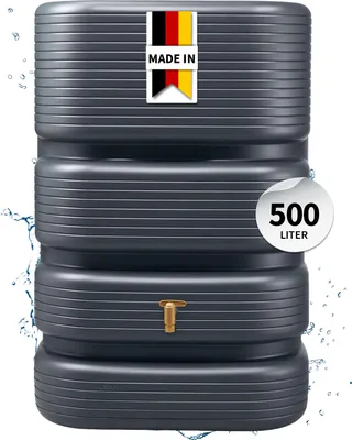 Produktbild von 4rain QUADRO Wandtank 500 Liter graphite grey