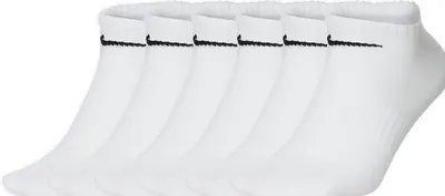 Image de Nike EVERYDAY LIGHTWEIGHT NO-SHOW (6 PAIRES) NOIR XL