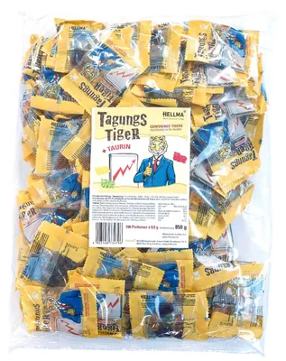 Immagine prodotto di HELLMA 70103485 HELLMA Tagungstiger Fruchtgummi 100 St. á 8,5 g