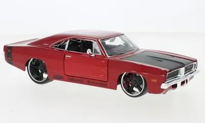 Immagine prodotto di Maisto MAI32537RED - 1/24 - Dodge Charger R/T Tuning, rosso/nero, 1969 - Nuovo