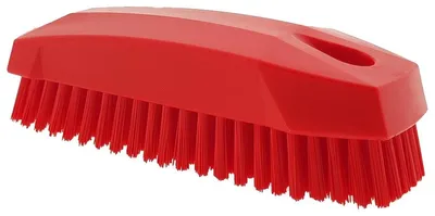 Produktbild von VIKAN Handbürste, Nagelbürste schmal, hart vollständig HACCP konform 4-red