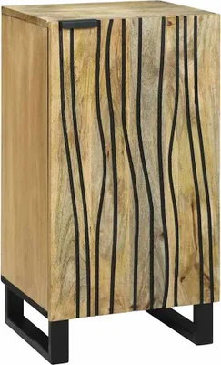Produktbild von Sideboard Braun 40 x 33 x 75 cm massives Mangoholz