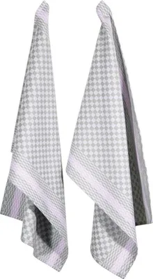 Produktbild von PAD Geschirrtuch PIT RELOADED  2-er pack 50 x 70 cm  in mehreren Farben, FARBE:light grey