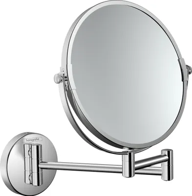 Image de hansgrohe Logis UNIVERSAL miroir de rasage, inclinable, pivotant, D 188mm, chromé, 73561000