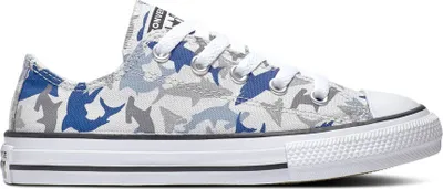 Produktbild von Converse Chuck Taylor All Star Kids - Ox - Photon Dust / Rush Blau / Weiß Segeltuch Größe: 28.5 Normal