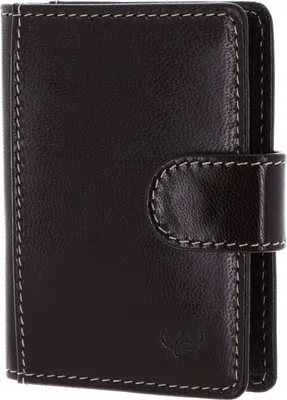 Produktbild von Golden Head Kartenetui Bari RFID Protect Card Case Chocolate dunkelbraun