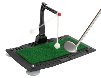 Produktbild von Golf-Schlagtrainer – Höhenverstellbar mit 360° Ballrücklauf