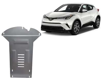 Image de Protection de catalyseur en aluminium / verrou de catalyseur pour Toyota C-HR