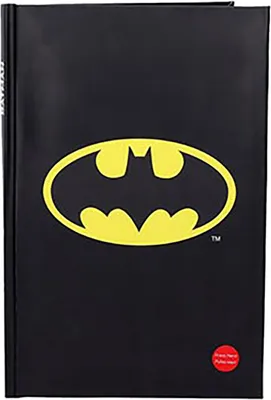 Immagine prodotto di Taccuino di Batman con grande logo luminoso