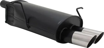 Immagine prodotto di Scarico sportivo Novus per BMW E46 1998-2000 2x76mm MS-Design silenziatore posteriore ABE