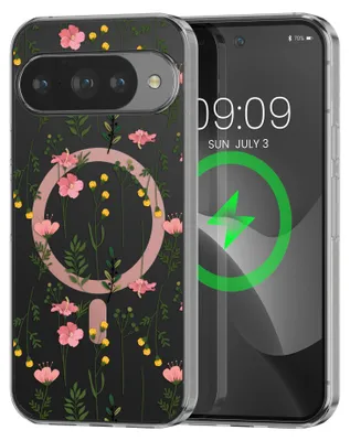 Zdjęcie produktu dla etui kwmobile crystal clear hard case kompatybilne z Google Pixel 10 / Pixel 10 Pro - kompatybilne z MagSafe - akrylowe etui z TPU - delikatne