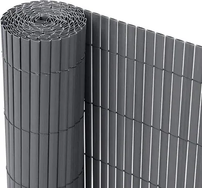 Produktbild von Sichtschutz für Balkon und Terrasse PVC 100 cm x 3 m Anthrazit