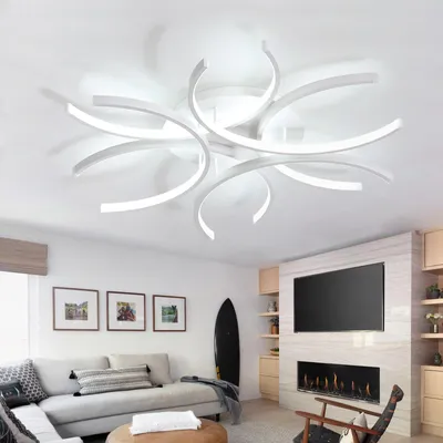 LED-Deckenleuchte dimmbar 72W 3000-6000K mit Fernbedienung