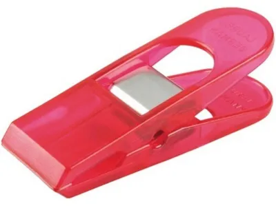 Produktbild von Briefklemmer Maxi Peg 26x80mm VE=2 Stück kristallpink